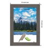 Amanti Art Rustic Plank Grey Picture Frame - 4 of 4