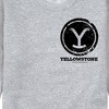 Men's - Yellowstone - Y Brand Stamp Oversized Graphic Fleece Sweatshirt - 2 of 4