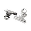 Unique Bargains Durable Metal Silver Compact Lightweight Office Binder Clip 1.2 Inch Silver 10 Pcs - 3 of 4