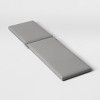 78"x24" Woven Outdoor Chaise Lounge Cushion - Threshold™ - 4 of 4