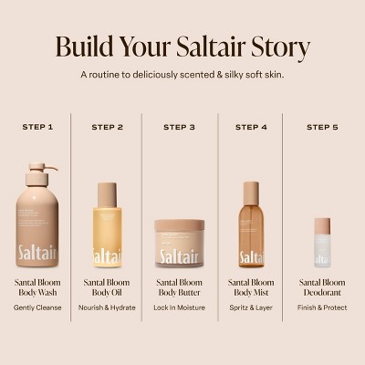 Saltair Nourishing Body Oil for Dewy and Glowing Skin - Coral Coast - 4 fl oz