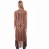 Women's Microfiber Long Serape Print Vest - Scully - 2 of 2