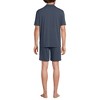 Lands' End Men's Short Sleeve Cooling Knit Short Set - 2 of 4