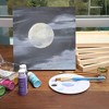 Bright Creations 6 Pack 10x10 Wood Panels for Painting, Unfinished Wood Canvas Boards, 0.83" Deep Cradle Artist Wall Canvases for Crafts - 4 of 4
