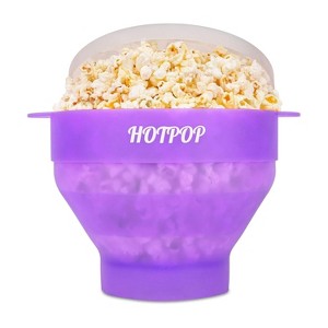 HOTPOP Original Microwave Popcorn Popper, Collapsible 15-Cup