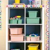 Teacher Created Resources® Blush Plastic Storage Caddy, Pack of 6 - 4 of 4