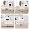 PAGED Modular Sectional Sofa, L-Shape Upholstered Cloud Couch with Deep Seats & High-Elasticity Sponge for Living Room, Home Office - 2 of 4