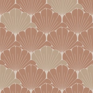 Veer Decor Giant Art Deco Gingko Leaf Wallpaper - 1 of 4