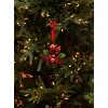 Gallerie II Metal Poinsettia Ornament - 2 of 3