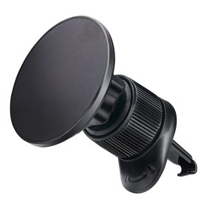 Vena Car Vent Phone Mount, iPhone Magnetic Car Mount 360° Rotatable Car MagSafe Phone Mount, Air Vent Phone Holder, Magnet Car Mount Phone Stand,Black - 1 of 4