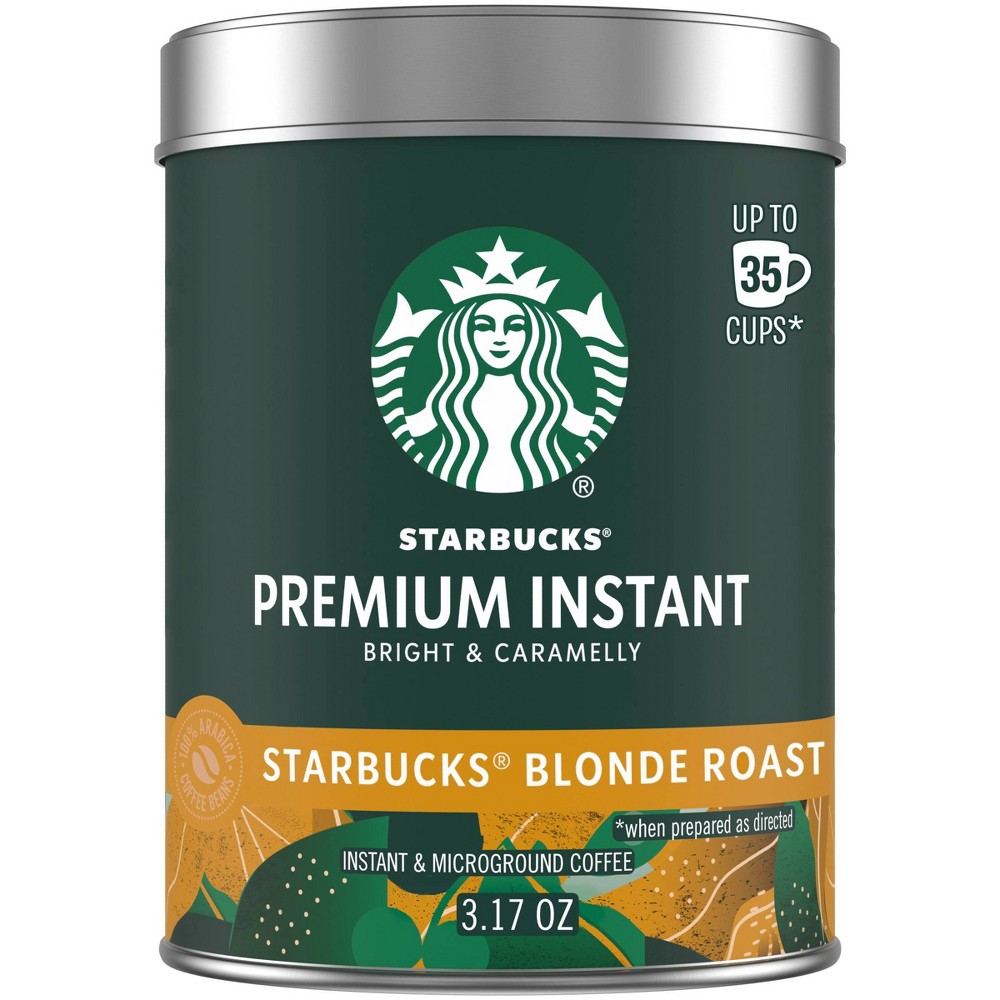 Photos - Coffee Starbucks Premium Blonde Light Roast Instant  - 3.17oz 