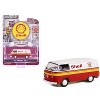 1979 Volkswagen Type 2 Panel Van White and Red with Yellow "Shell Oil" 1/64 Diecast Model Car by Greenlight - 4 of 4