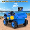 Jojoka 12V Ride On Dump Truck with Remote Control, Electric Vehicle Toy with Auto-Lift Bed, Shovel, LED Lights, Music, 16.5" Seat - 4 of 4