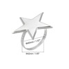 Unique Bargains Dining Table Decorations Alloy Decorative Star-shaped Napkin Rings 4 Pcs - 2 of 4