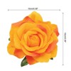 Unique Bargains Soft Fabric Weddings Party Women Rose Flower Hair Clips 30 Pcs - 2 of 4