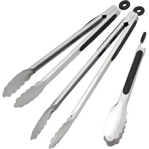 Sterline Wares Versatile Stainless Steel Kitchen Tongs Set - 3 Sizes - 1 of 4