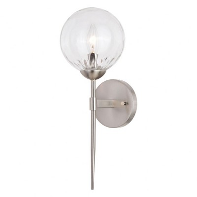 Vaxcel Olson 1 - Light Sconce in  Satin Nickel