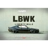 Nissan Skyline 2000 GT-R (KPGC110) RHD (Right Hand Drive) "LB-Works" Black 1/64 Diecast Model Car by Inno Models - 4 of 4