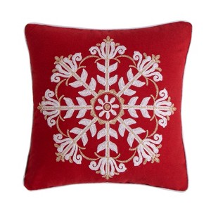 Joybirds Snowflake Pillow - Thatch Home by Levtex Home - 1 of 1