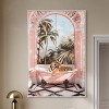 Art Remedy Sleeping Tiger Bath Jungle Bathroom Art  Framed - 2 of 4