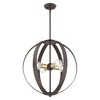 Livex Lighting Modesto 4 - Light Chandelier in  Bronze - 2 of 4