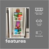 Glidez Multipurpose Steel Pull-Out/Slide-Out Storage Organizer with Plastic Liners for Under Cabinet Use, Fits Standard Size Cabinet or Shelf - 3 of 4