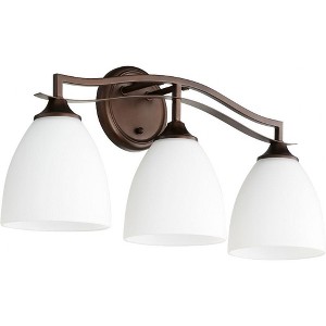 Quorum Lighting Jardin 3-Light Oiled Bronze Ceiling Fan - 1 of 1