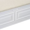 NicBex 42" Storage Bench with Safety Hinges,Storage Ottoman Bench with High Back,Rustic Wood Foot Stool for Bedroom,Entryway - 4 of 4