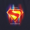Women's Superman 2025 Glowing Shield Choices Sleeveless Crop Top Tank - 3 of 4