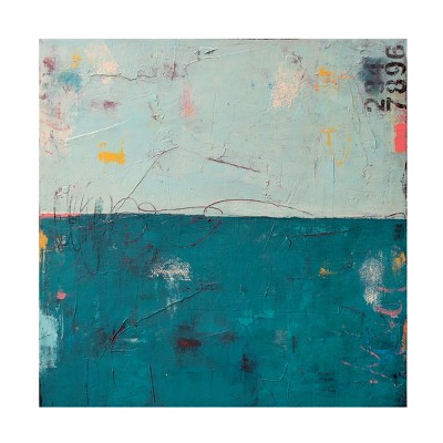 Trademark Fine Art - Erin Ashley  Blue Bay Hideaway Canvas Art