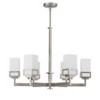 Livex Lighting Harding 6 - Light Chandelier in  Brushed Nickel - 2 of 4