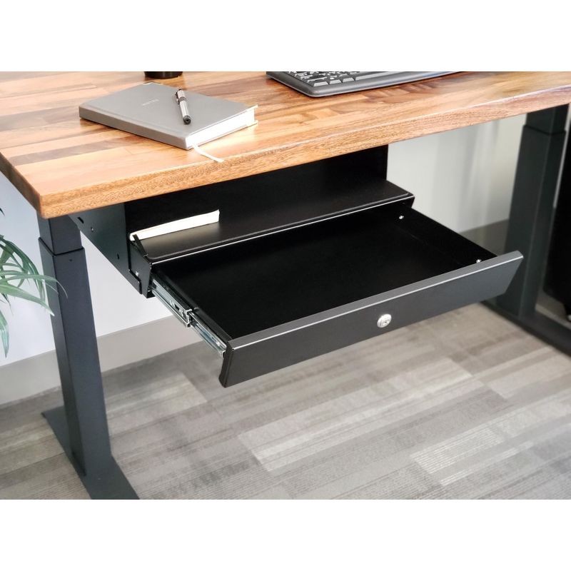 Stand Up Desk Store Add-On Office Sliding Under-Desk Drawer Storage Organizer for Standing Desks, 4 of 5