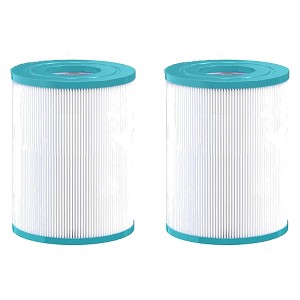 Hurricane 2 Pack HF4405-02 Advanced Spa Filter Cartridge for PRB25SF, Unicel C-4405, Filbur FC-2387, CMP 25392-000-100, Rainbow Dynamic Series IV - 1 of 4