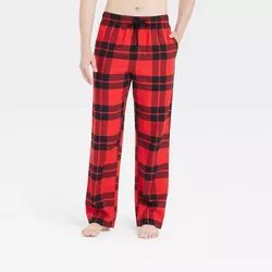 
Men's Plaid Flannel Pajama Pants - Goodfellow & Co™ Red