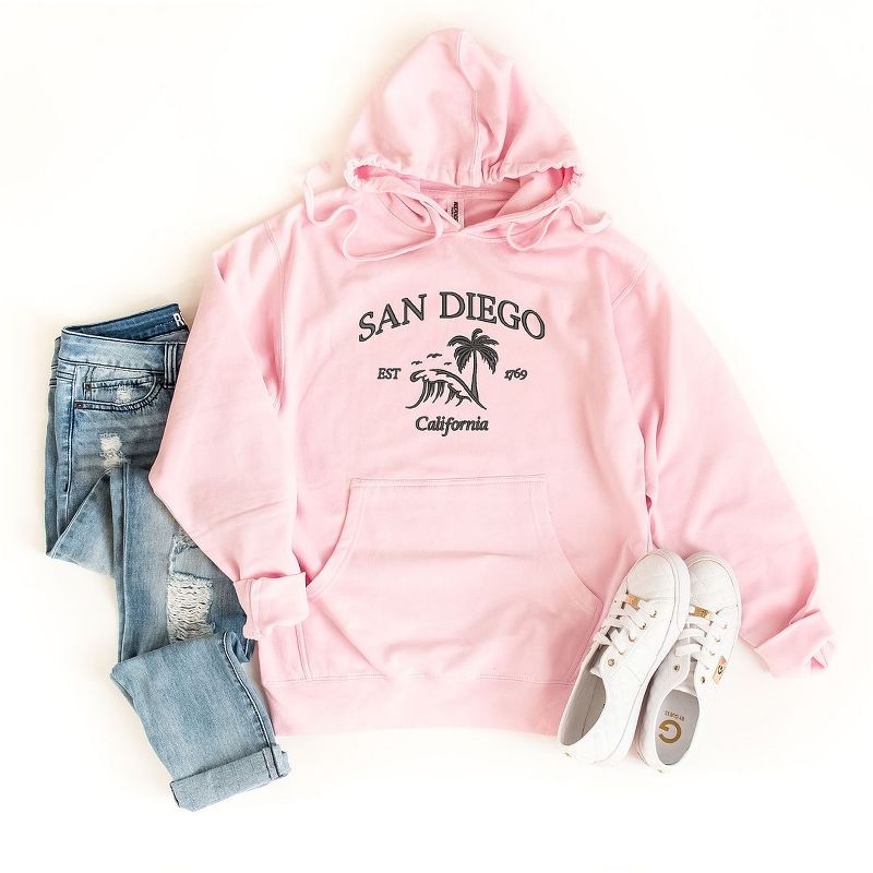 Simply Sage Market Women's Graphic Hoodie Embroidered San Diego, 2 of 3