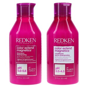 Redken Color Extend Magnetics Shampoo 10.1 oz & Color Extend Magnetics Conditioner 10.1 oz Combo Pack - 1 of 4