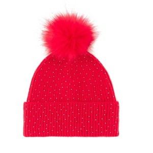 Shiraleah Natalia Beanie, Red - 1 of 4