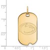 Black Bow Jewelry 10k Yellow Gold Penn State Nittany Lions NCAA Pendant - 2 of 3