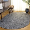 Braided BRA260  Machine Washable UV Resistant Stain Resistant Non-Shedding Hand Woven Indoor/Outdoor Rugs - Safavieh - 2 of 4