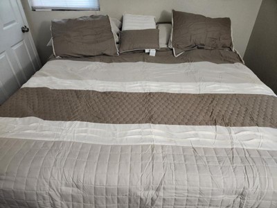 8pc King Arlie Comforter Set Khaki - 510 Design : Target