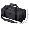 Gym Duffle Bag Backpack Waterproof Sports Duffel Bags Travel Weekender Bag - 2 of 4