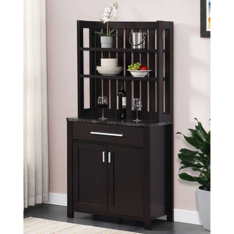 Sawyer Wine Bar with Cabinet - Breighton Home, 3 of 8