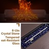 50000BTU Fire Table with Wind Guard, Glass Beads & Rain Cover, Sturdy Steel Anti-rust Finish & CSA Safety Certified Outdoor Firepit - 2 of 4