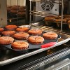 VEVOR Baking Pans Set, 8-Piece, Nonstick Carbon Steel Cookware Sheets & Trays, Stackable Kitchen Oven Bakeware Cooking Sets, Black - 2 of 4