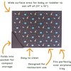 Austin Baby Co Silicone On-the-Go foldable Placemat | Portable, BPA-Free, Easy to Clean and perfect for travel for babies, toddlers and kids - 3 of 4