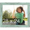 PosterPalooza | Shabby Chic Green Picture Frame - UV Acrylic, Backing Board, Hanging Hardware Included - 2 of 4