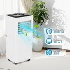 8000 BTU Portable Air Conditioner, with Dehumidifier and Fan, Quiet Sleep Mode, 24-Hour Timer, Floor Air Conditioner for Rooms up to 300 Sq.Ft - 2 of 4