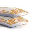 Deny Designs King Iveta Abolina Retro Florals 70s Cream Pillow Shams - 3 of 3