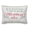 Creative Products Look to the Skies on Christmas Eve 20 x 14 Spun Poly Pillow - 2 of 3