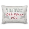 Creative Products Look to the Skies on Christmas Eve 20 x 14 Spun Poly Pillow - image 2 of 3